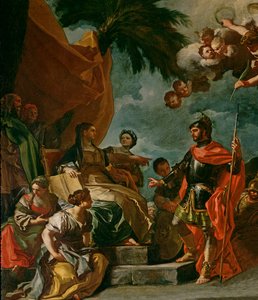 Barak e Deborah (dettaglio) da Francesco Solimena